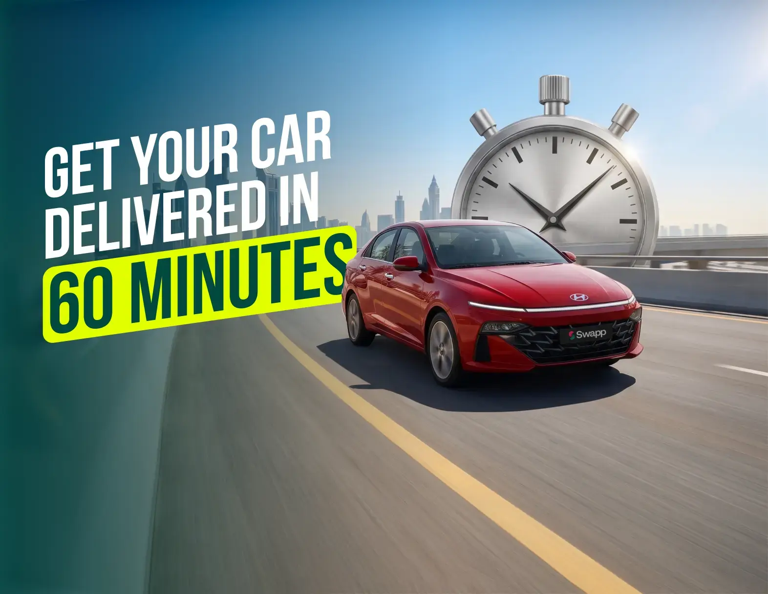Get a car in an hour